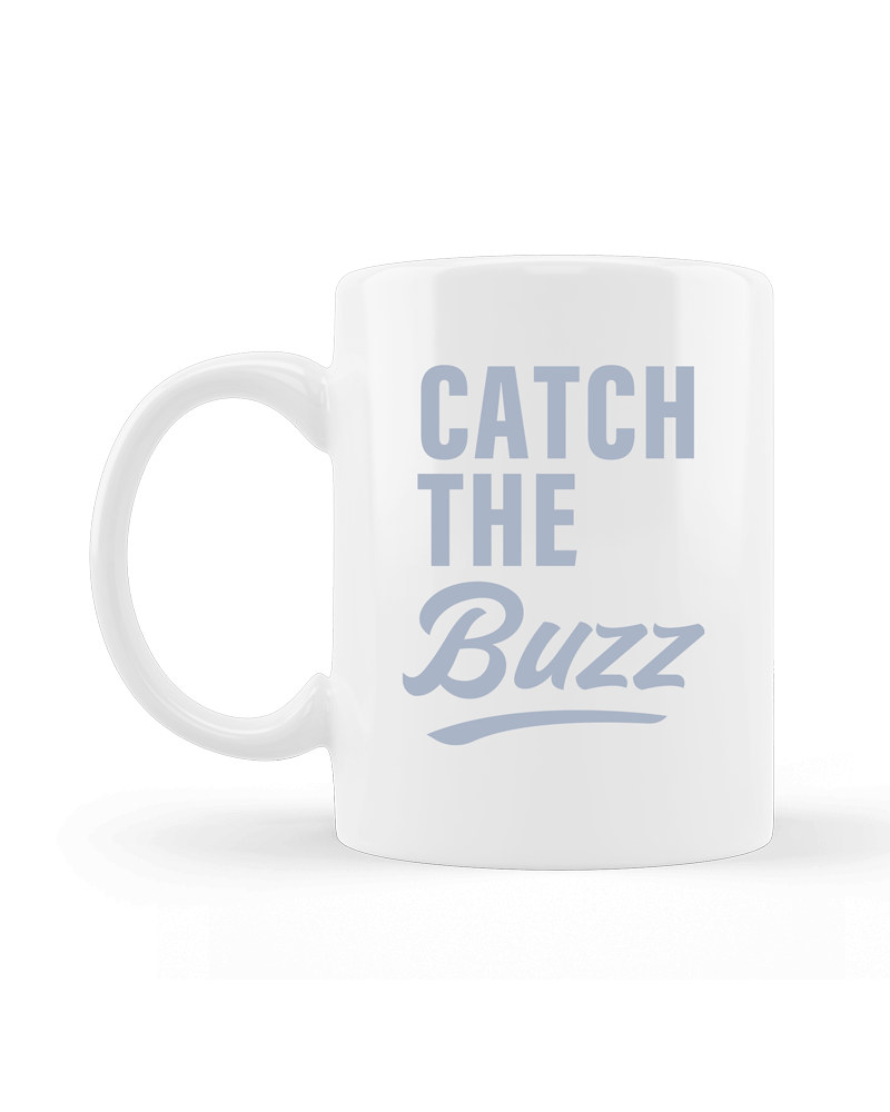 Catch the Buzz Mug BuzzFit Protein coffee